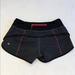 EUC Lululemon Speed Shorts 4/xs